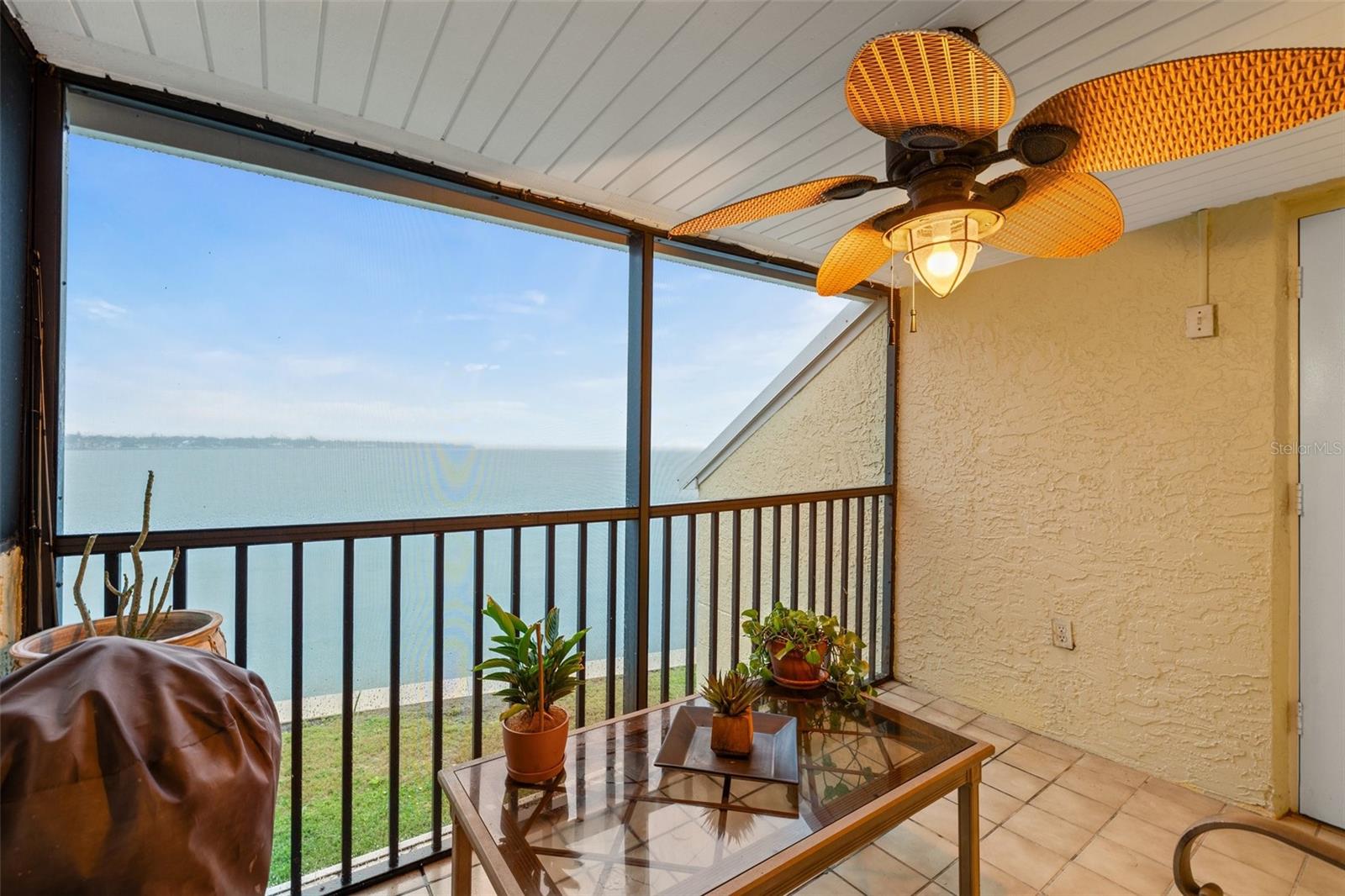 Your balcony offers cruiseship style views