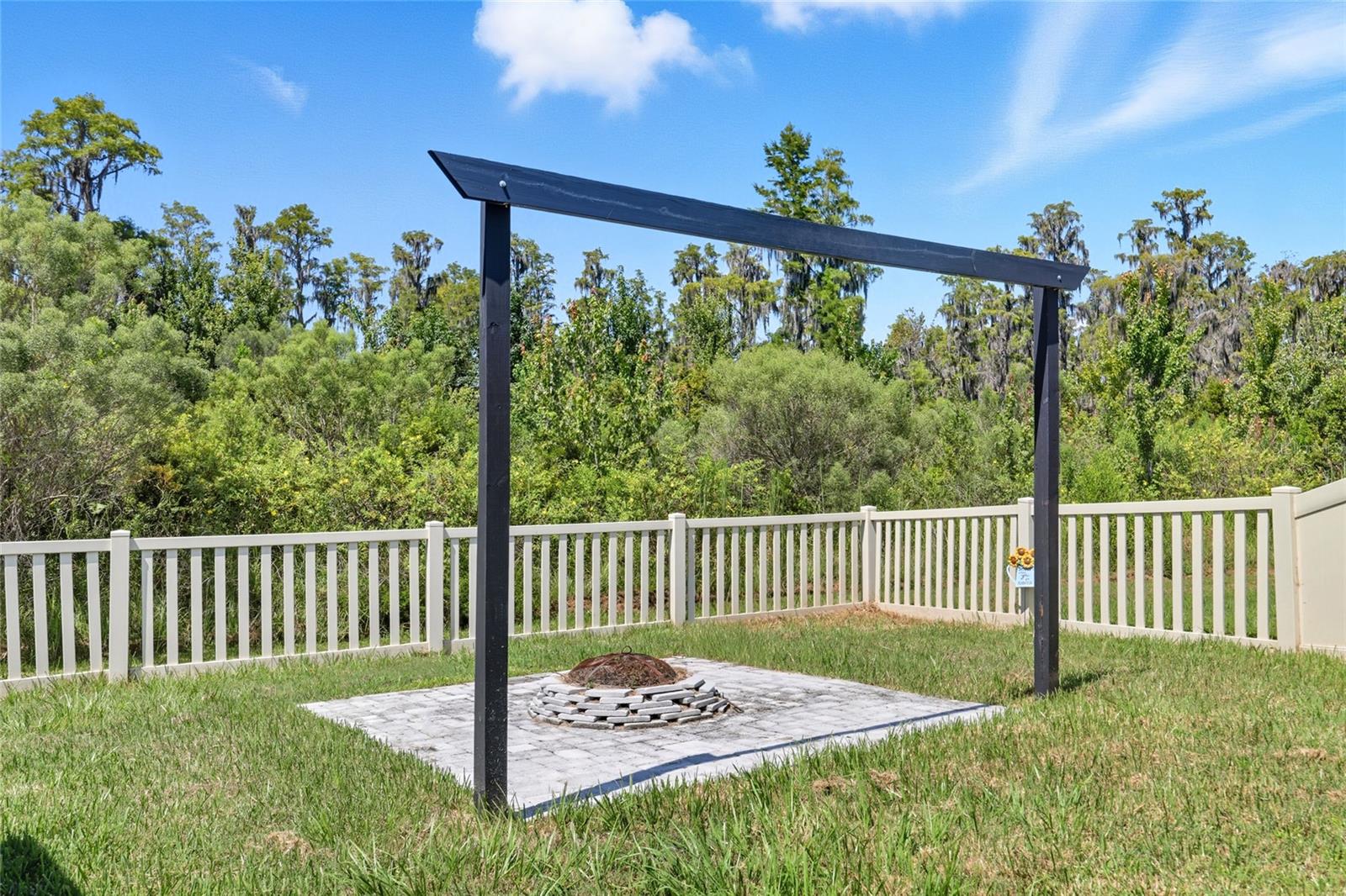 Fire pit Area