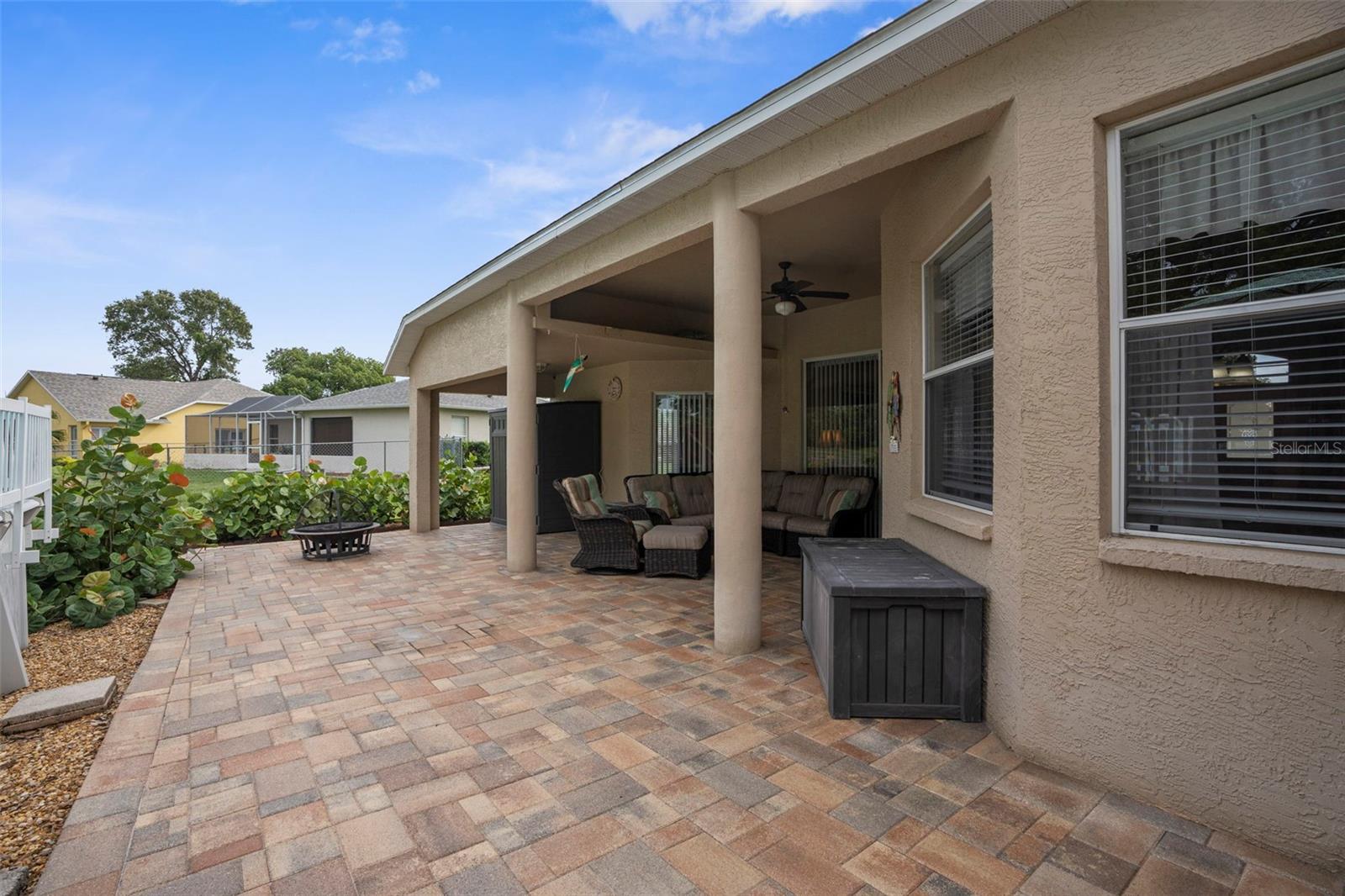 Back patio