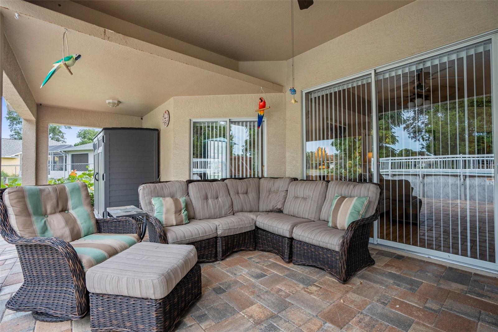 Back patio