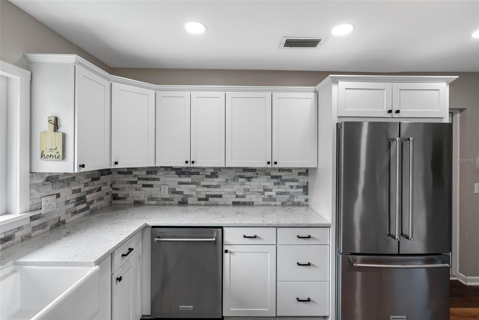 White Custom Cabinetry