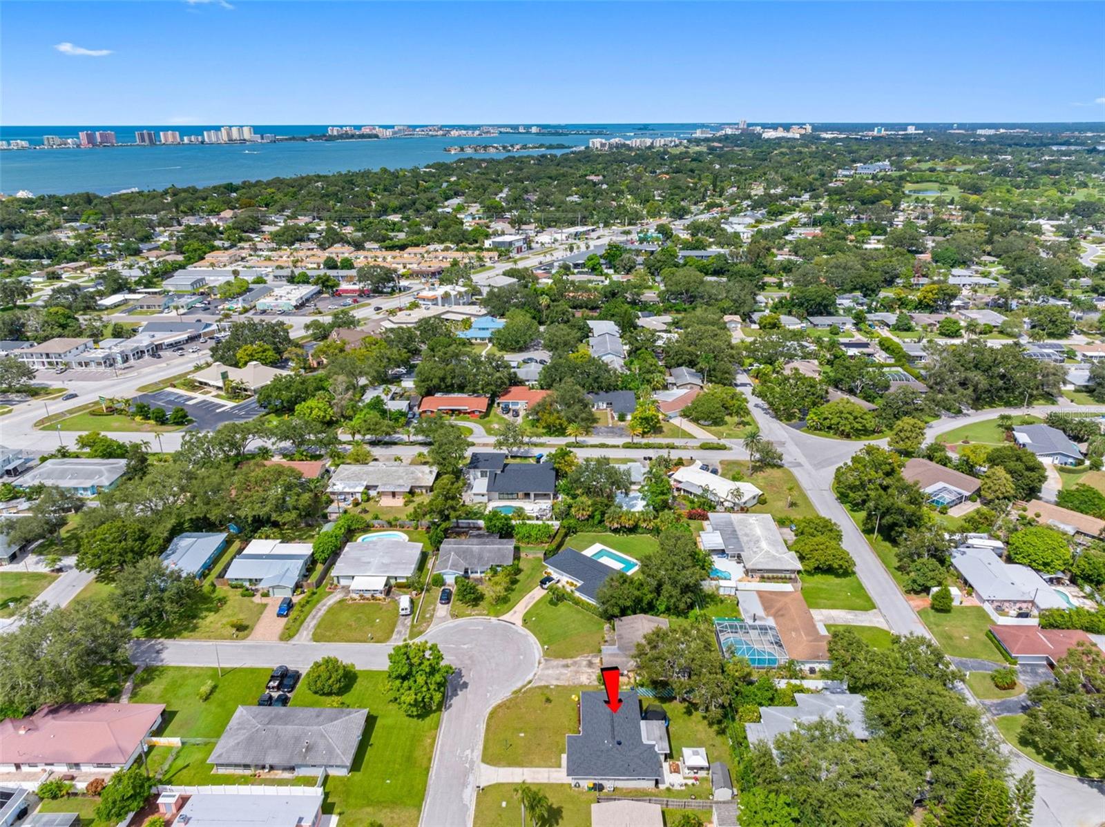 A few blocks to the Intracoastal Waterway