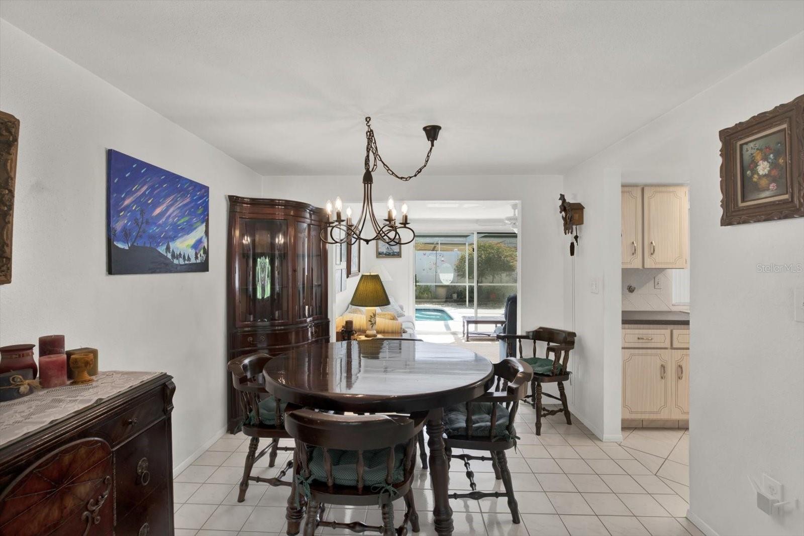 Dining area