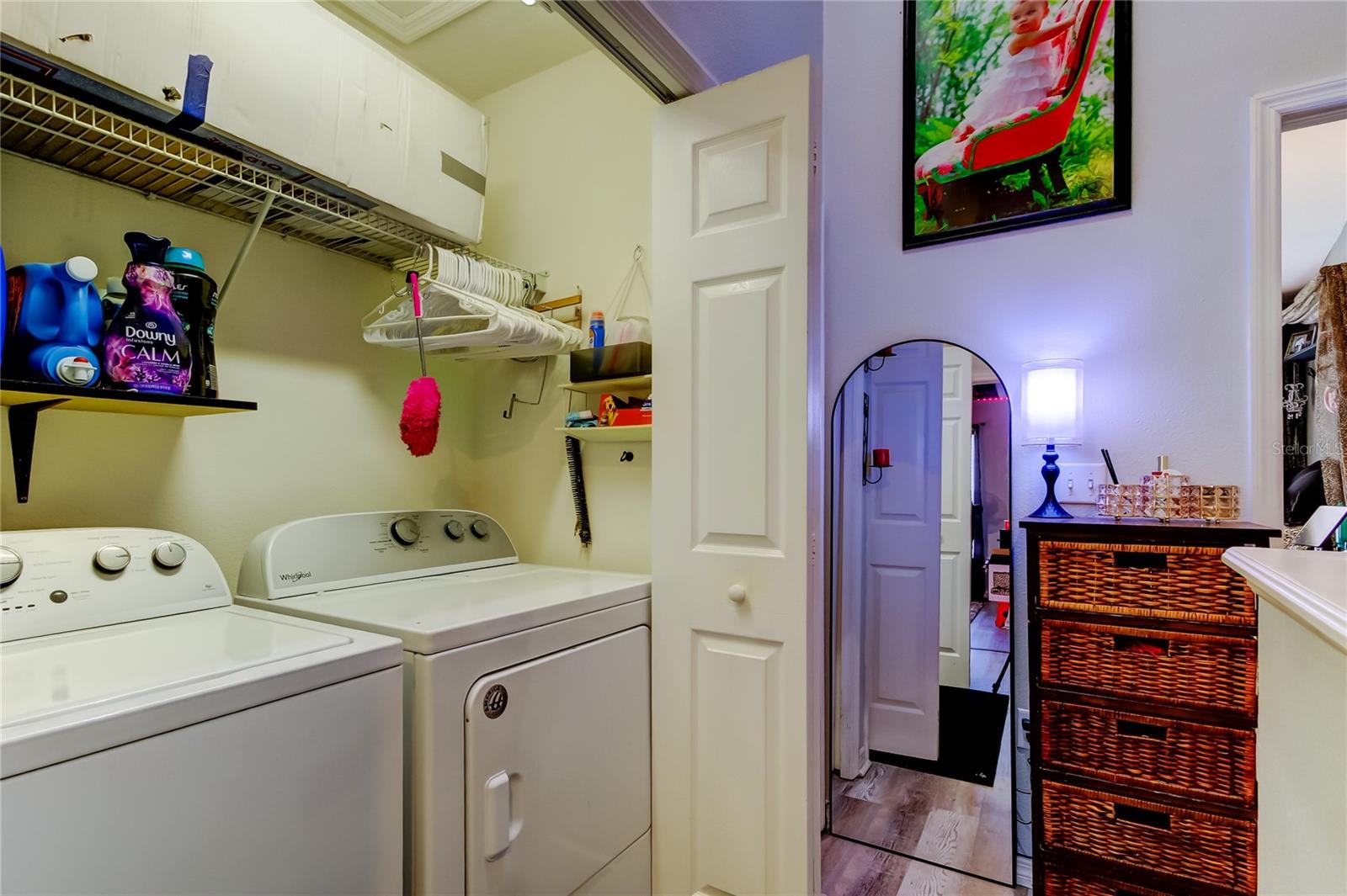 Convenient Upstairs Laundry