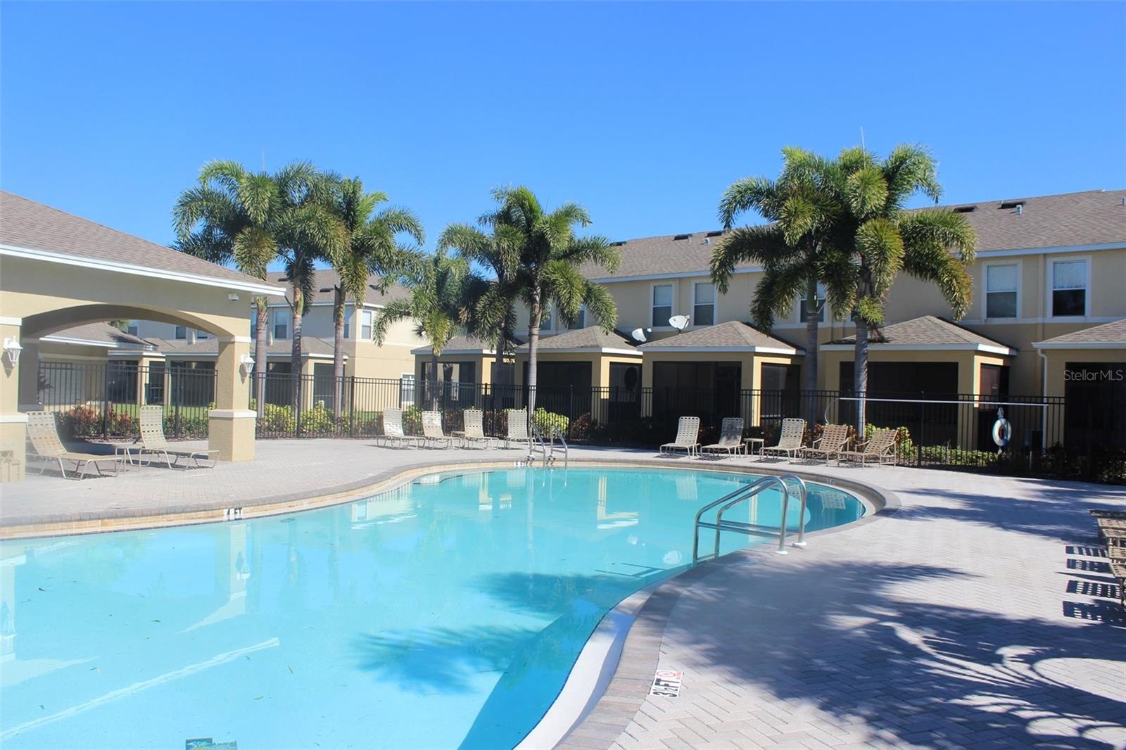 Relax by the pool and Clubhouse