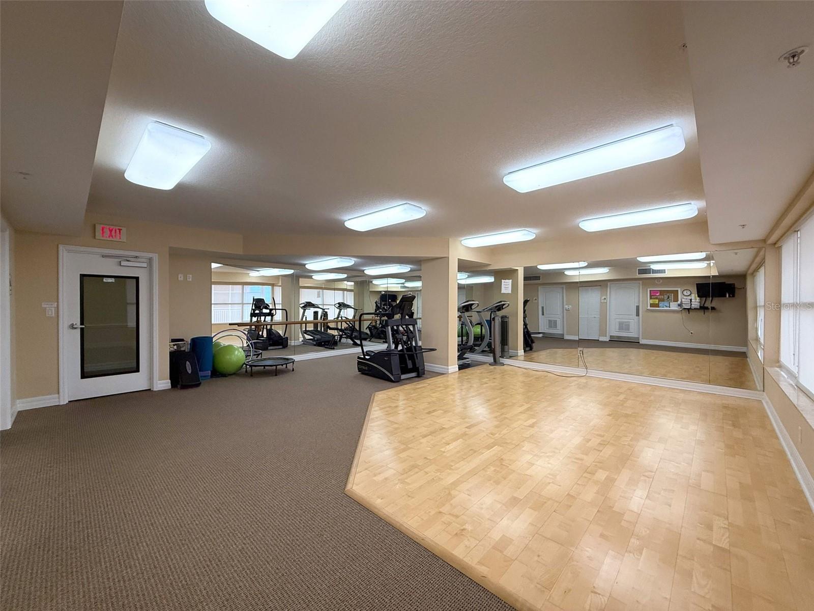 Aerobic room