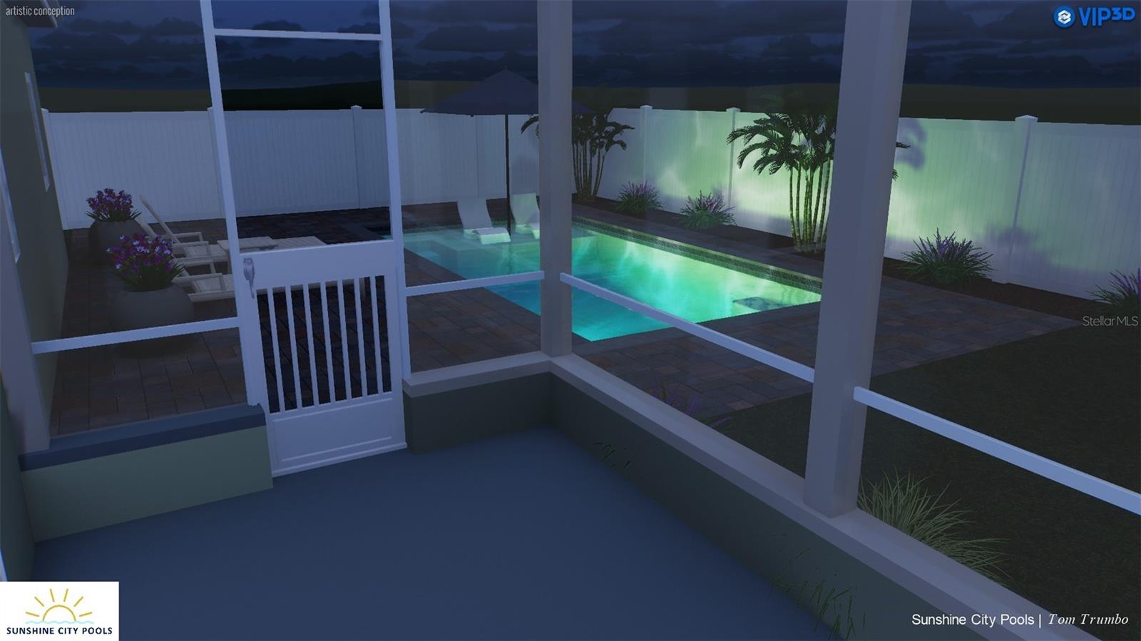 Pool Rendering and Quote AVAILABLE