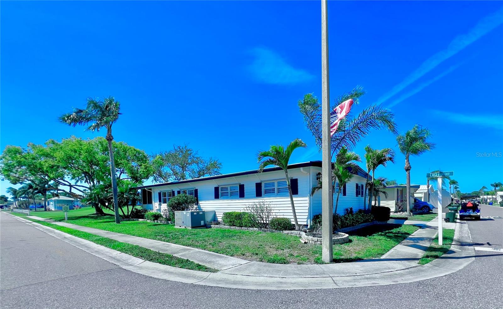 Corner lot near clubhouse