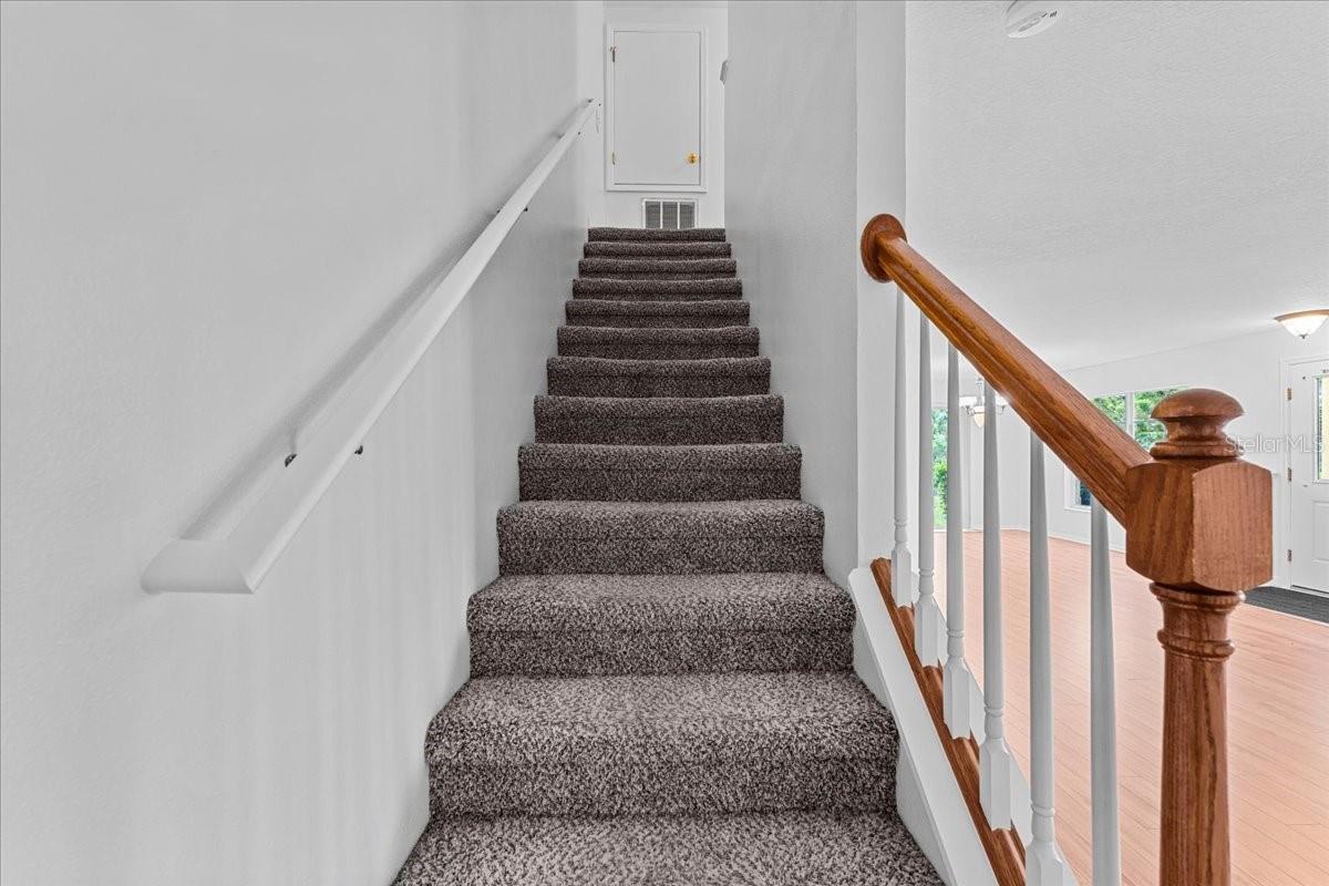 Let's go upstairs