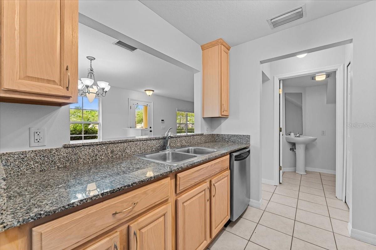 Gorgeous granite tops