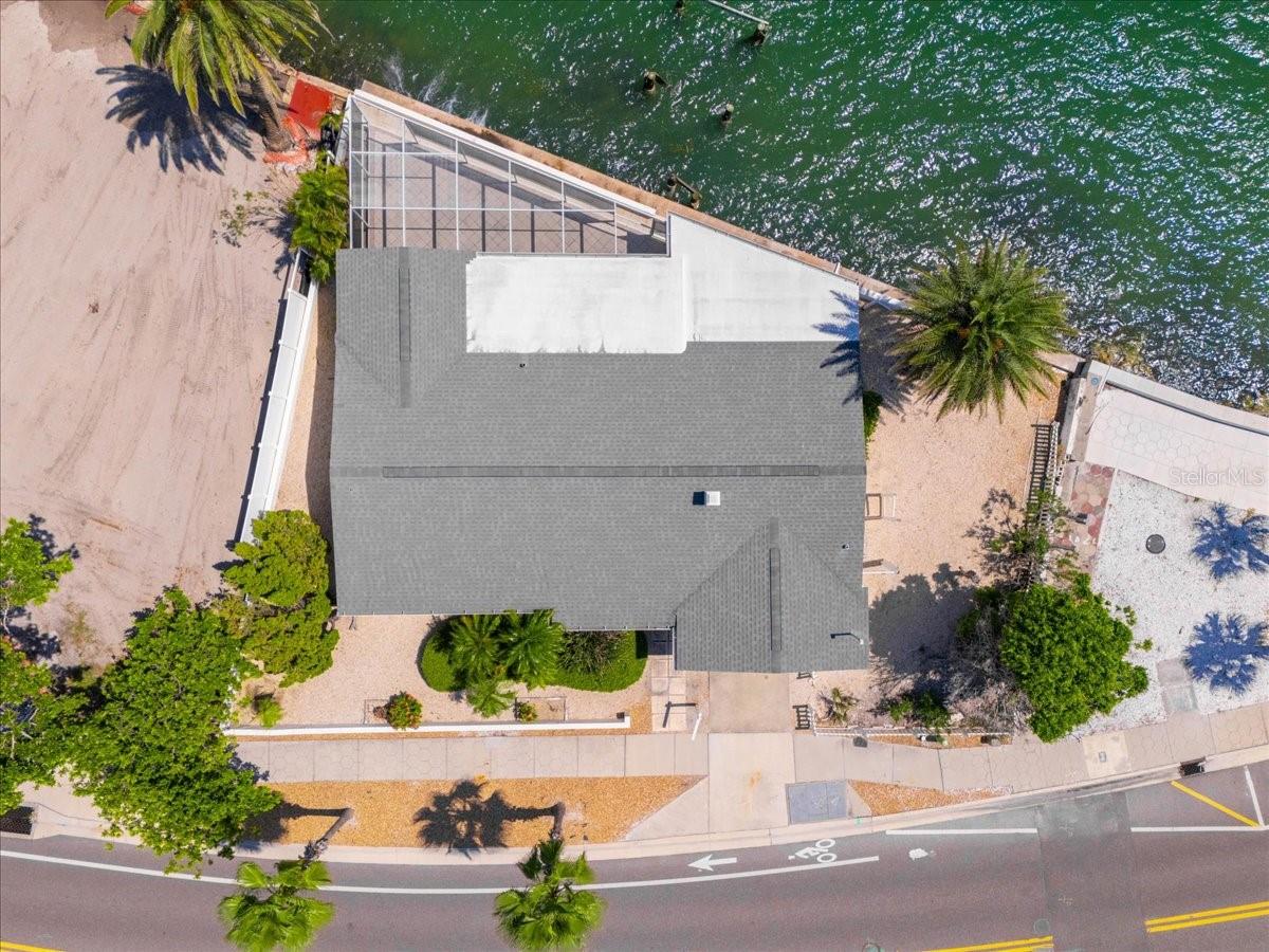 From Above of the Property