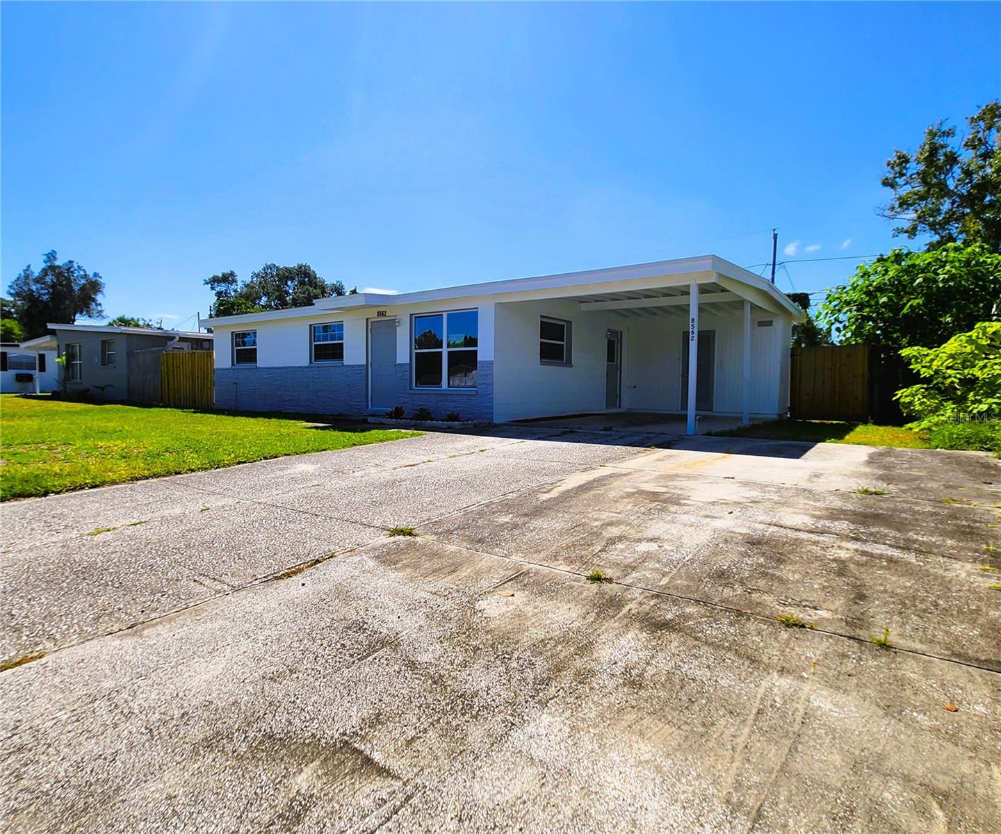 Full Renovation: Oversized driveway, 4 Bedrooms, 2 Bathrooms, New Roof, New Electrical, New Floors