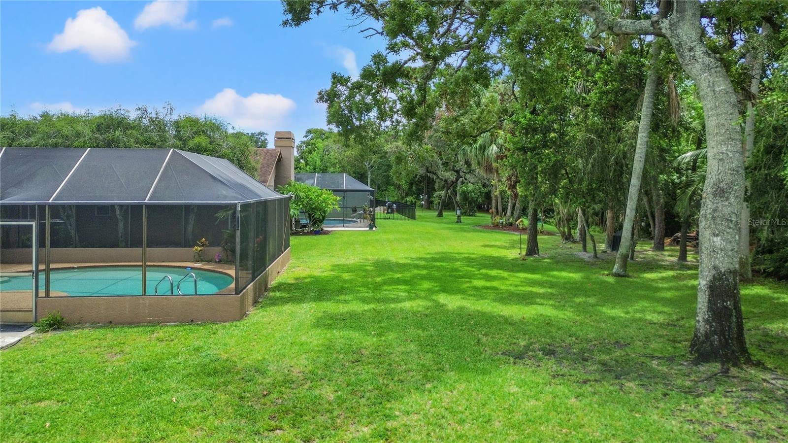 Pool yard