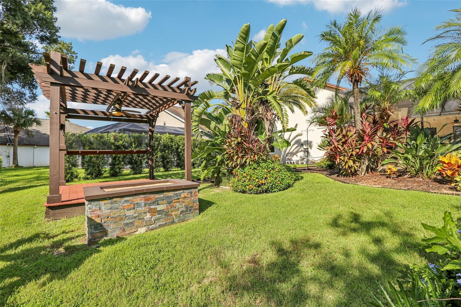 Gazebo with Firepit