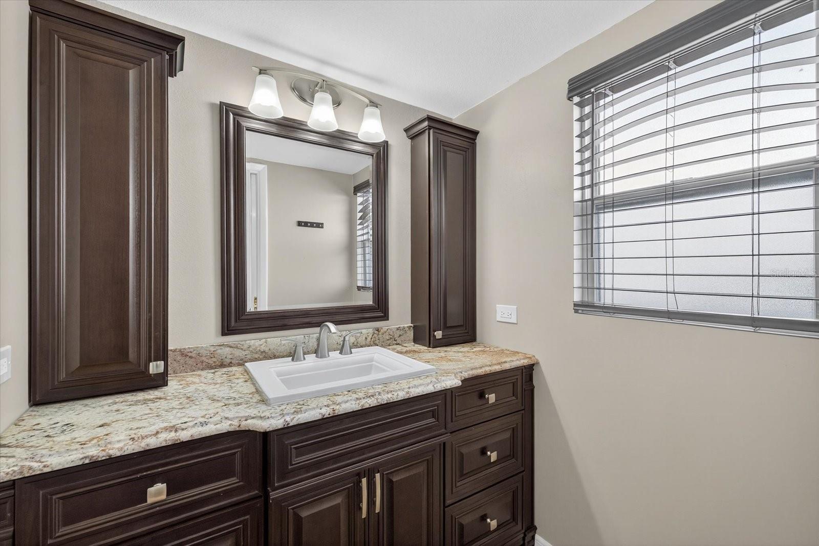 Second floor-Primary bathroom vanity