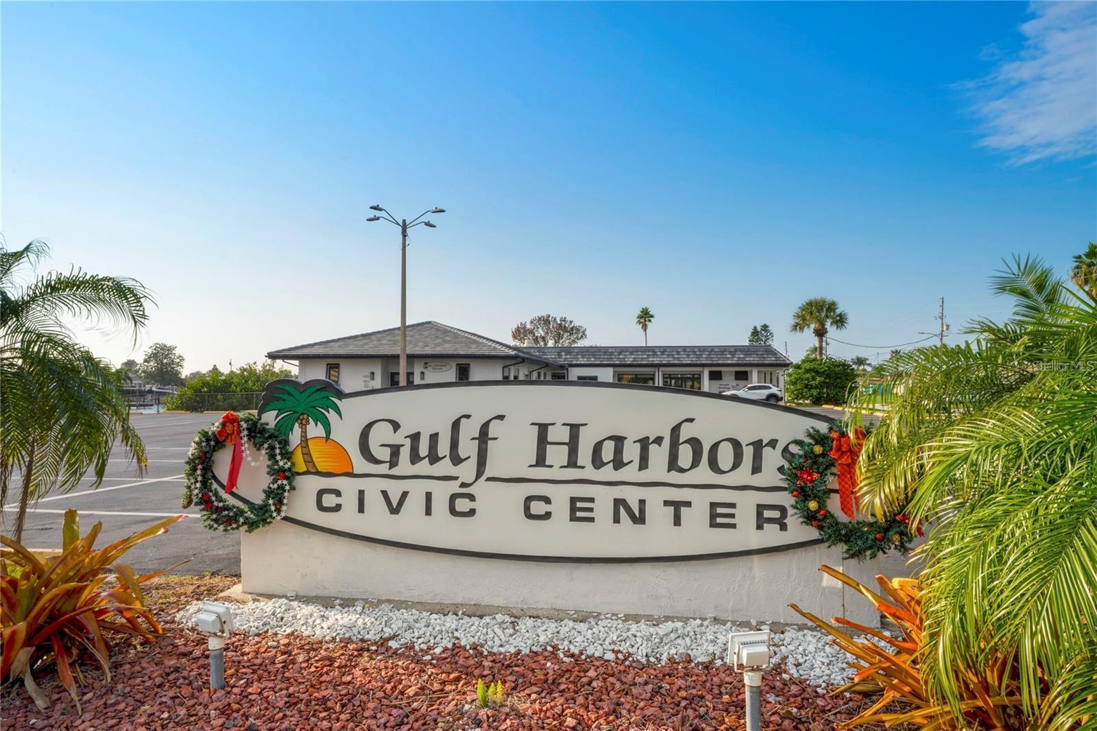 Gulf Harbor Civic center optional HOA