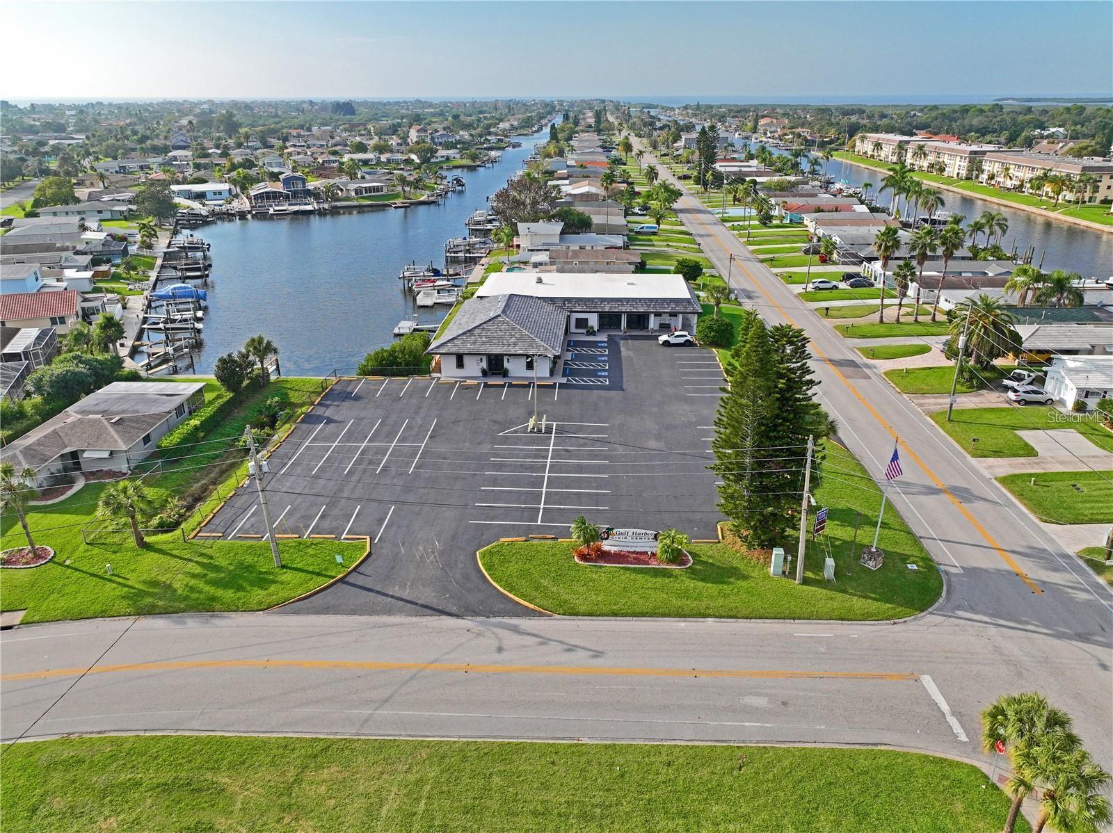 Central location in Gulf Harbors-Civic Association