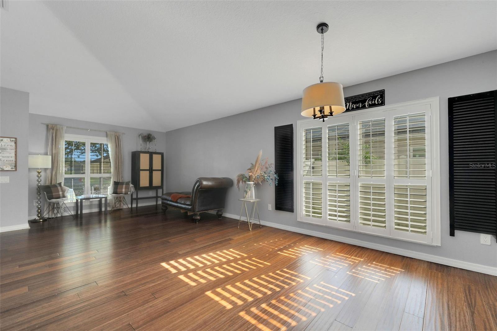 Front Room & Living Room