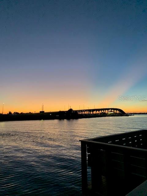 Sunrise from dock