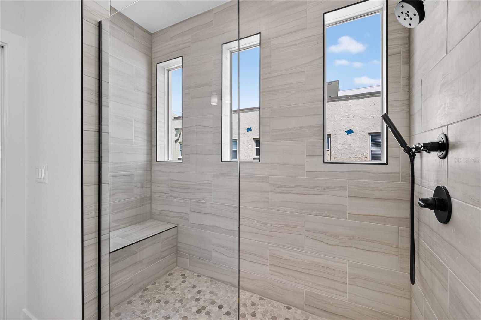 Primary Bedroom walk-in shower
