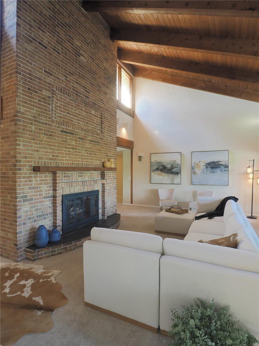 High Wood ceilings