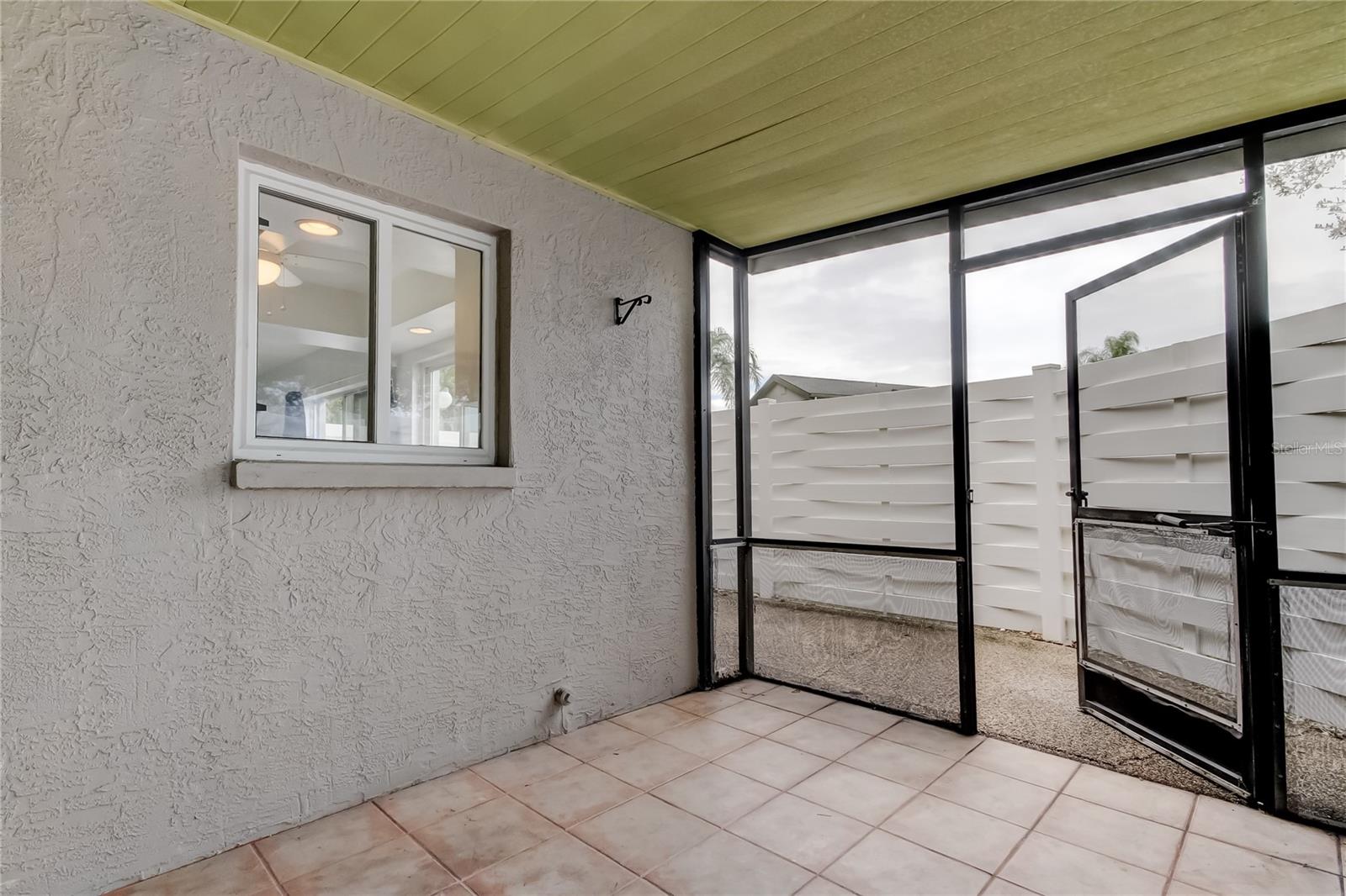 Screened in Patio