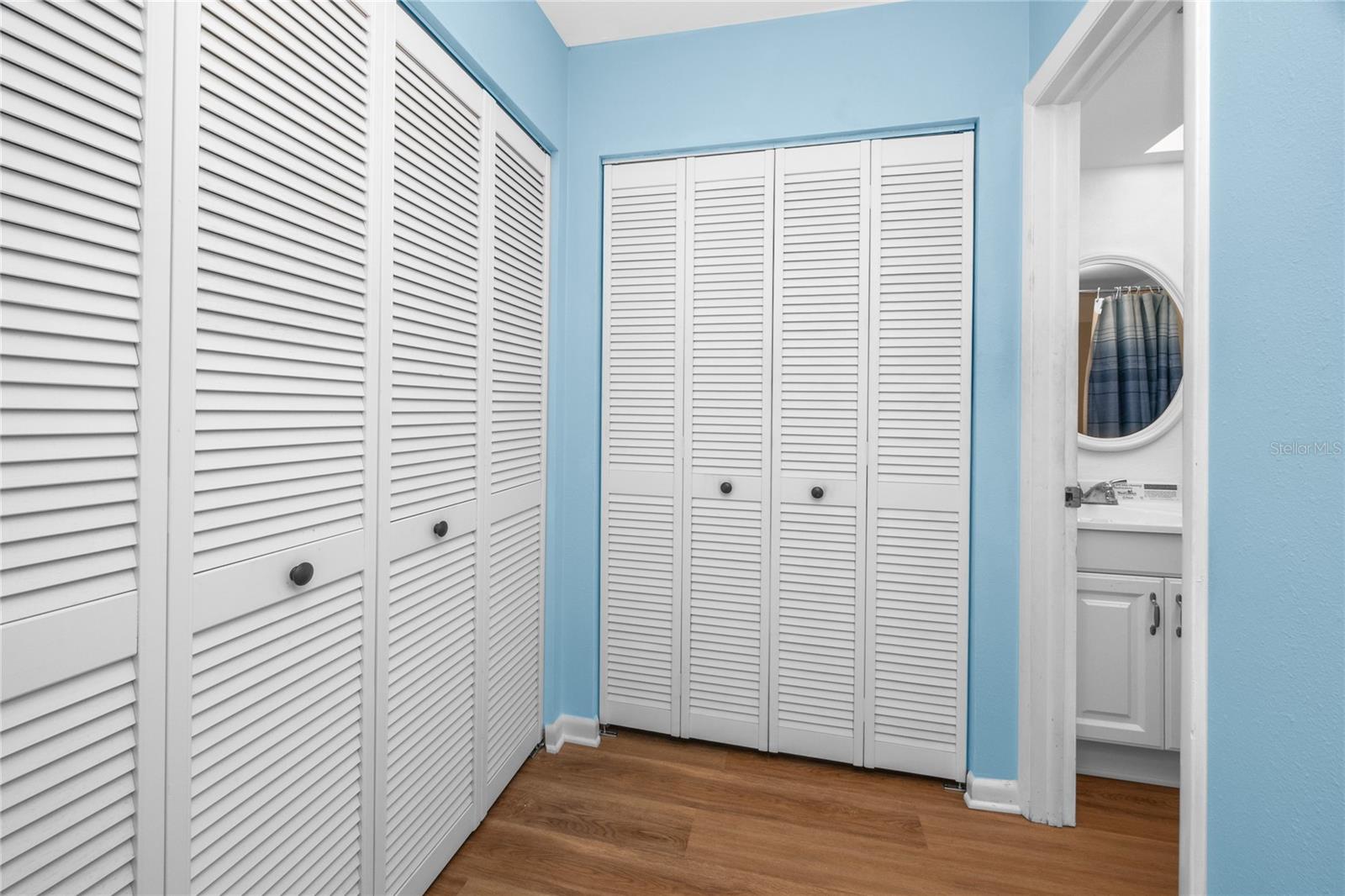 Closet area