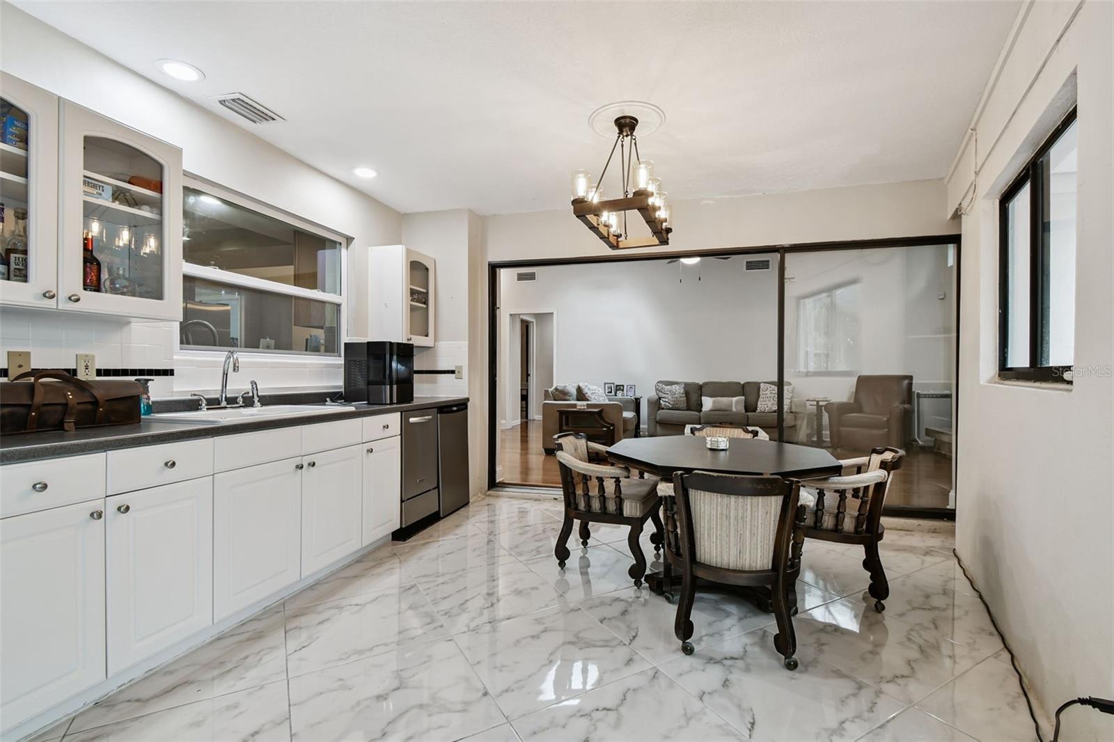 Florida Room with Eat-In Kitchen