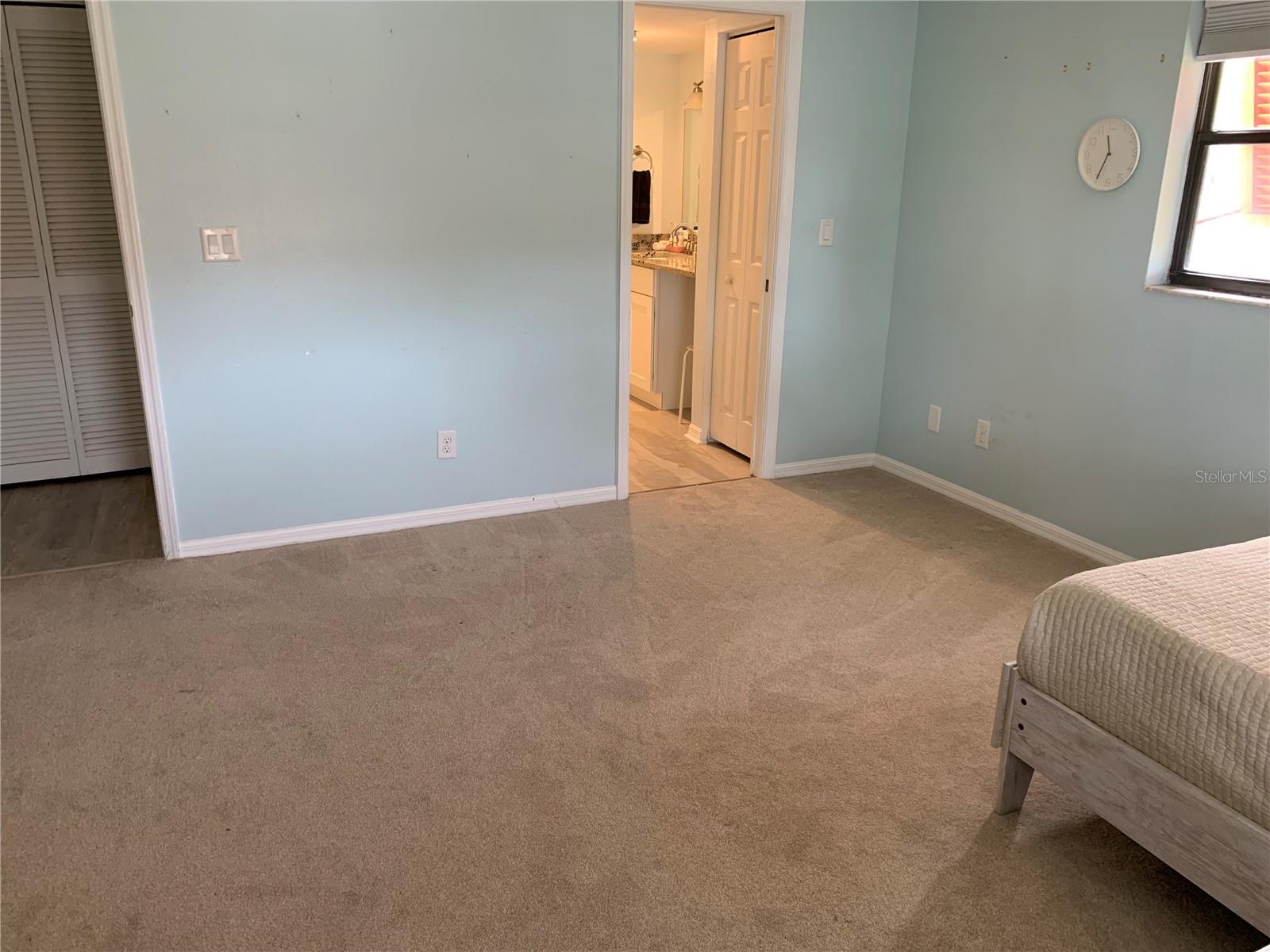 The primary Bedroom is spacious!
