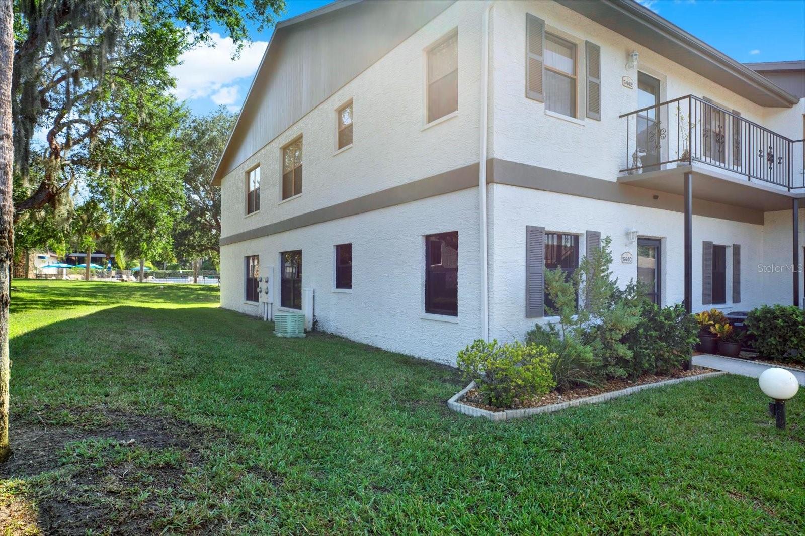 Fully updated, ground level corner unit.