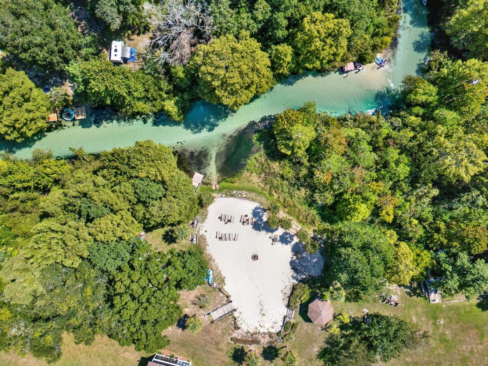 Beautiful, crystal clear, spring-fed, Weeki Wachee River.