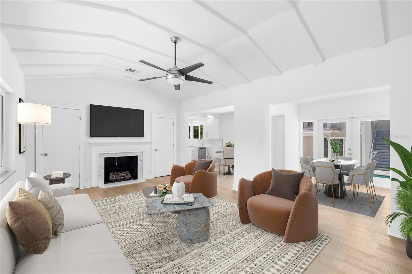 Main House - Living Room (Staged)