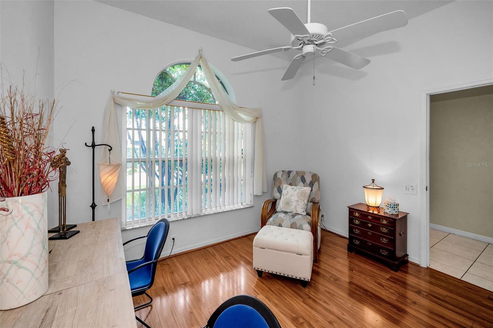 Office/Den located off of the foyer