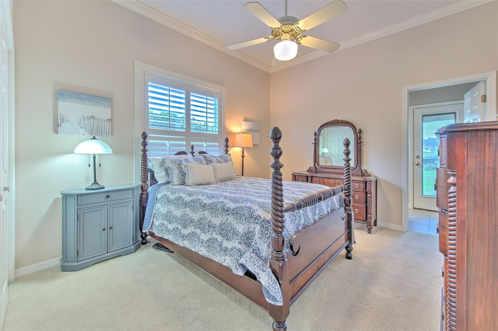 Bedroom #3 with large closet!