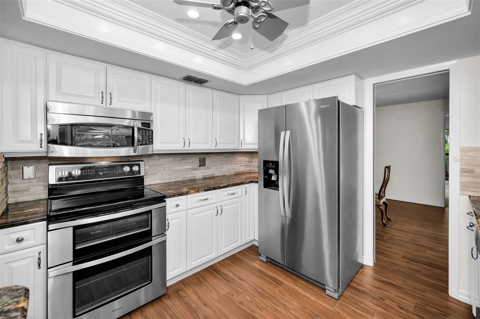 Kitchen with Stainless Steel Appliances
