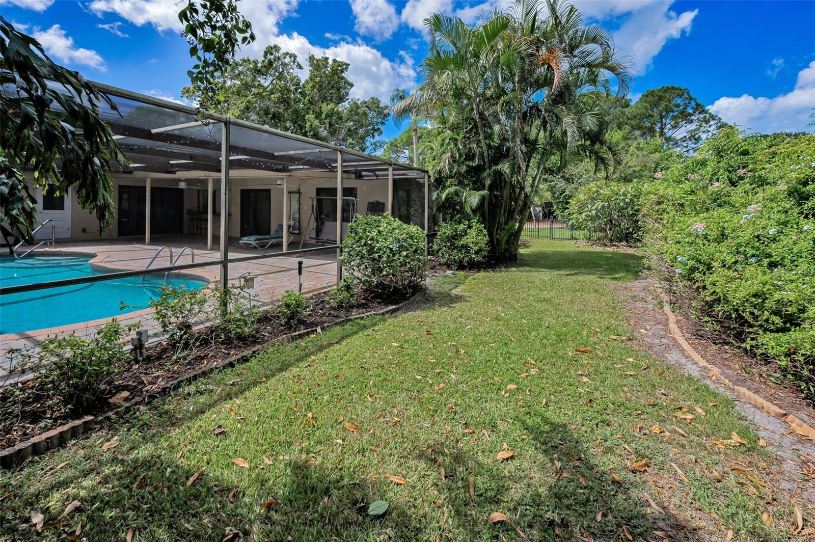 Beautifully Landscaped Yard