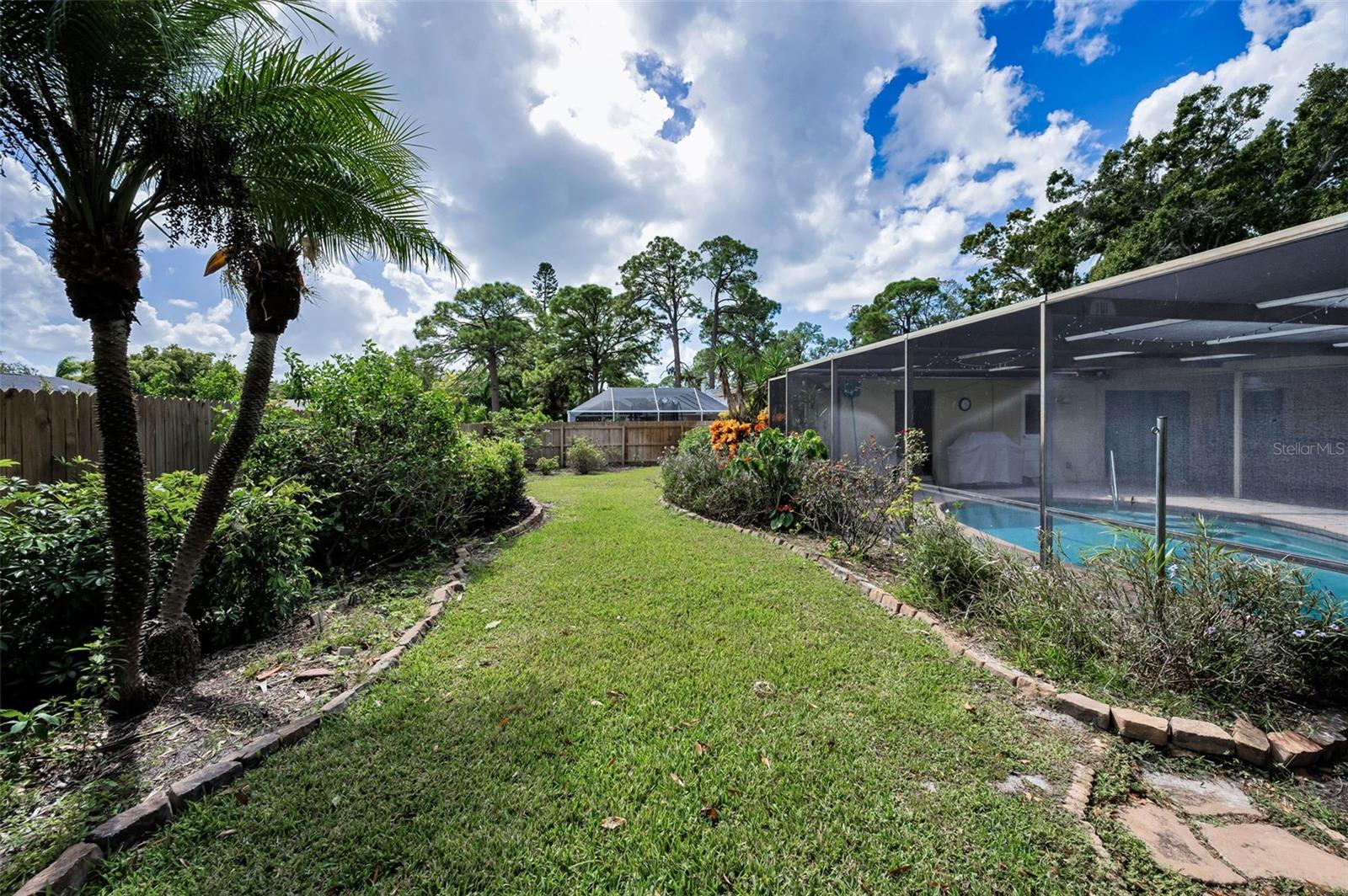 Beautifully Landscaped Yard