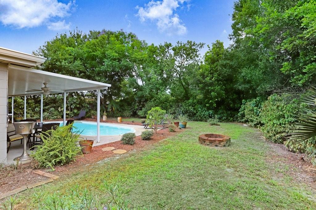 Private Backyard