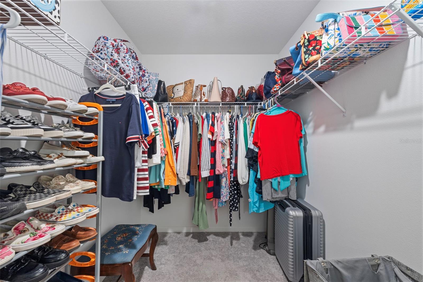 Huge Primary Closet