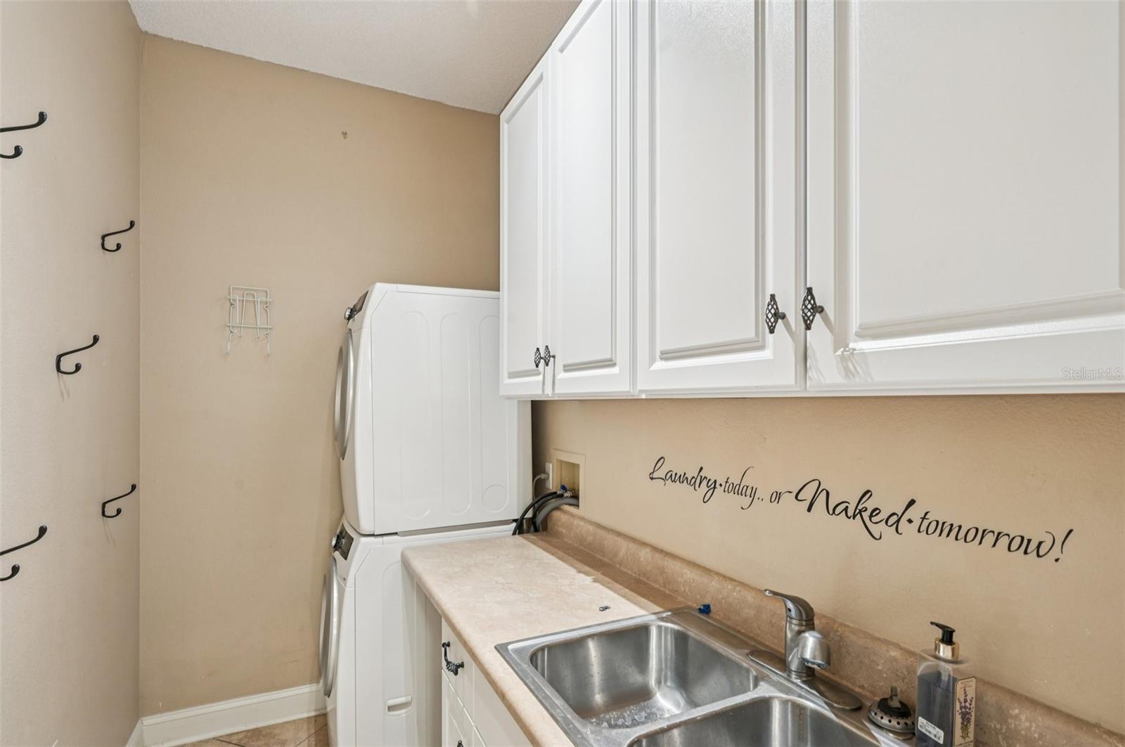 laundry room on 1st floor