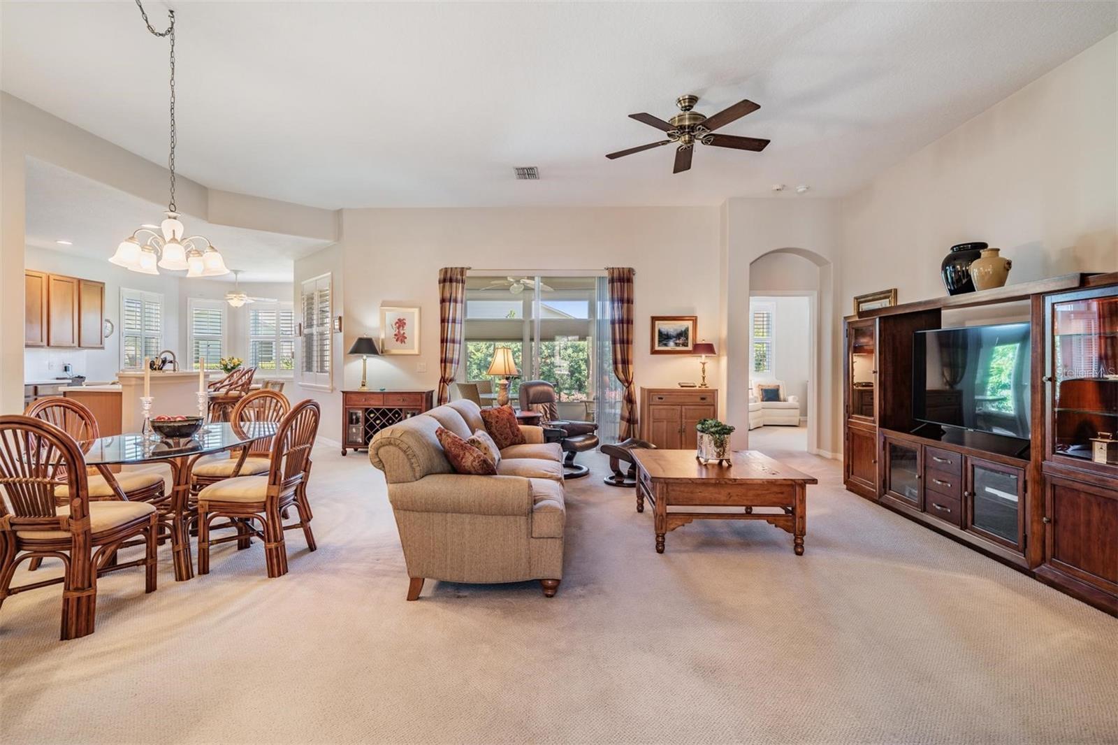 Big and open great room