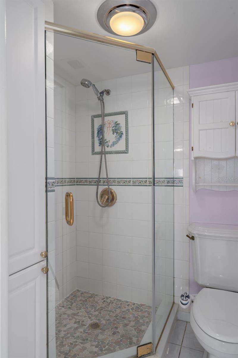 Walk in shower