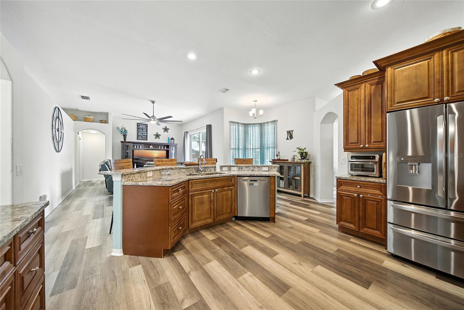 Open Living Floorplan