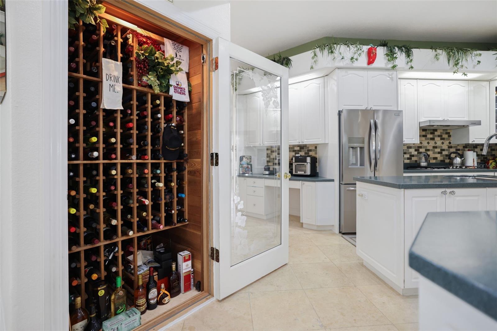 Wine Storage Closet