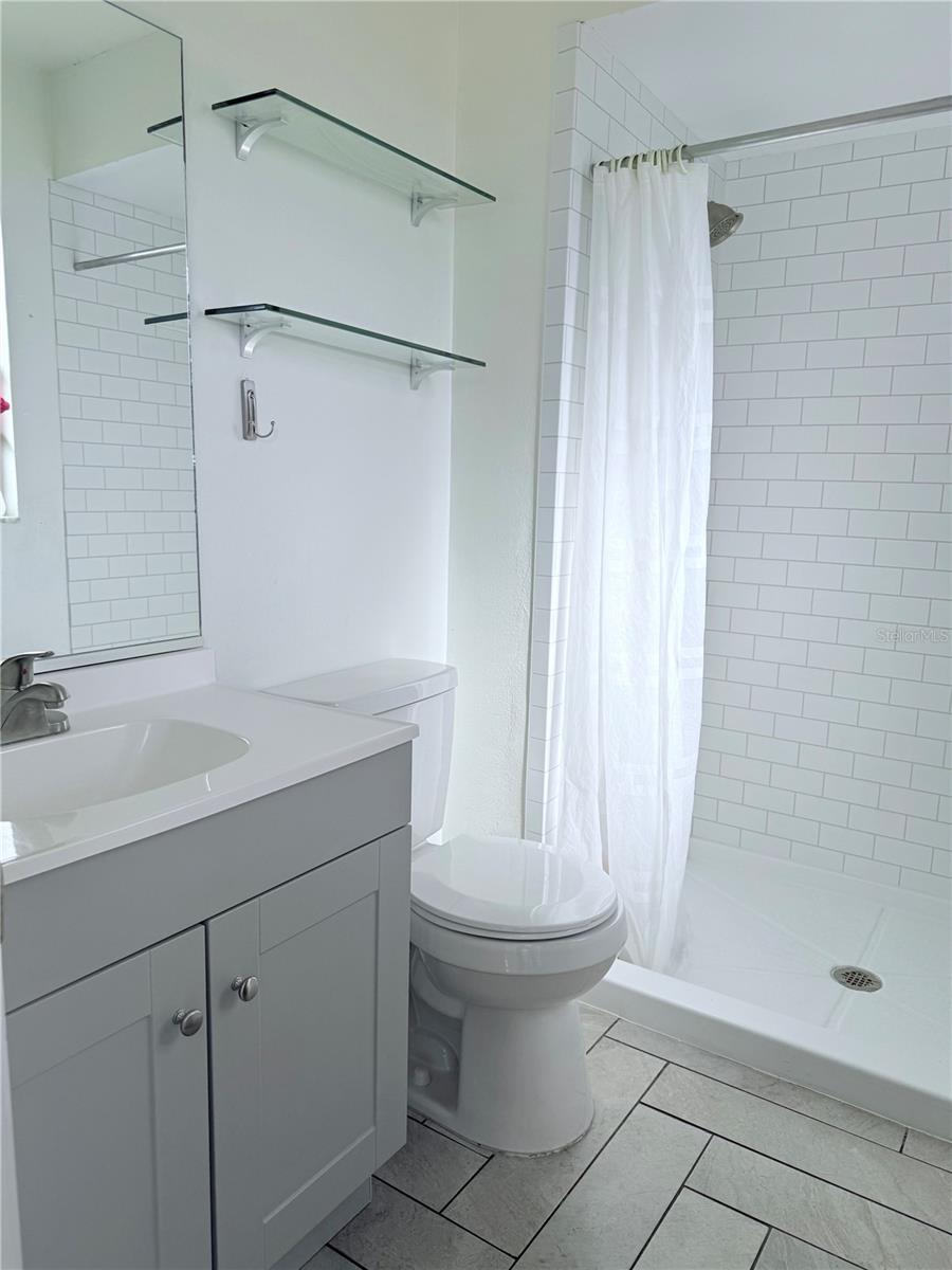 Primary Bathroom with Step In Shower