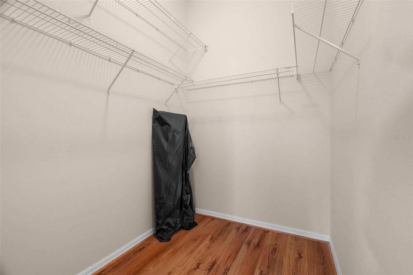 There is a bonus, second walk-in closet in the primary bedroom
