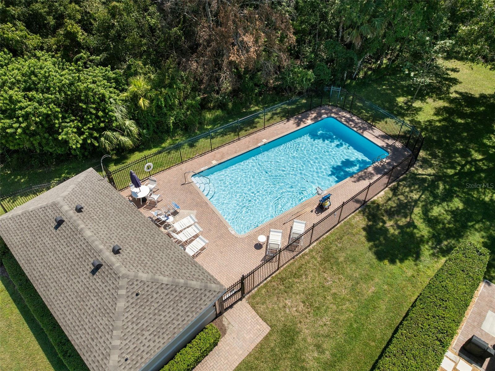 Community pool nearby