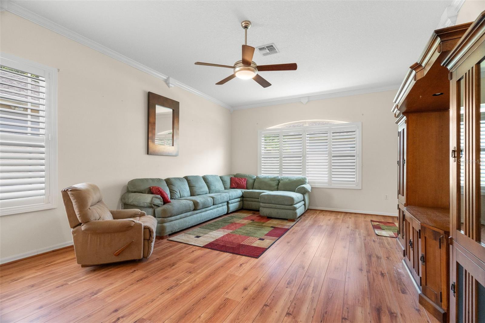 Open floor plan concept