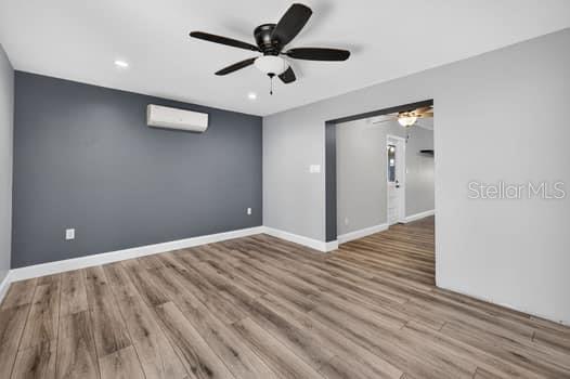 Family Room w/ Fire Place