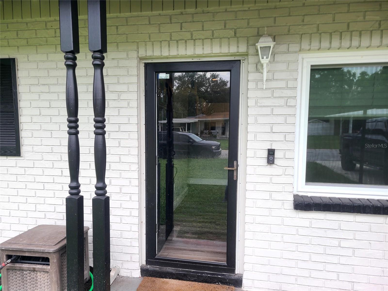 Front Door w/ Storm Door